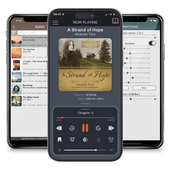 Download fo free audiobook A Strand of Hope by Amanda Tero and listen anywhere on your iOS devices in the ListenBook app.