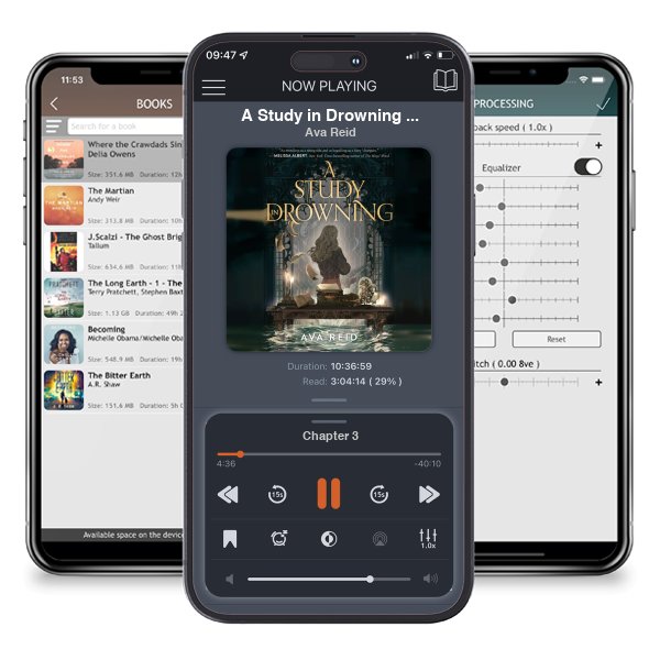 Download fo free audiobook A Study in Drowning (A Study in Drowning, #1) by Ava Reid and listen anywhere on your iOS devices in the ListenBook app.