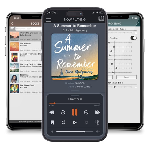 Download fo free audiobook A Summer to Remember by Erika Montgomery and listen anywhere on your iOS devices in the ListenBook app.