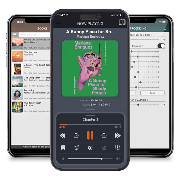 Download fo free audiobook A Sunny Place for Shady People by Mariana Enriquez and listen anywhere on your iOS devices in the ListenBook app.