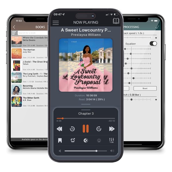 Download fo free audiobook A Sweet Lowcountry Proposal by Preslaysa Williams and listen anywhere on your iOS devices in the ListenBook app.