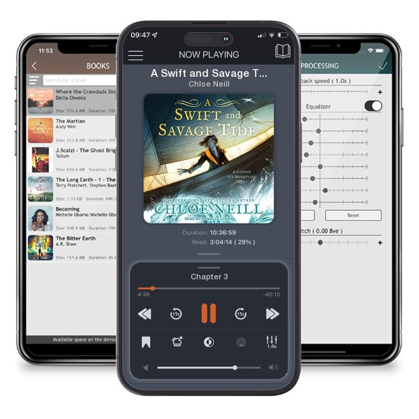 Download fo free audiobook A Swift and Savage Tide by Chloe Neill and listen anywhere on your iOS devices in the ListenBook app.
