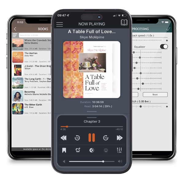 Download fo free audiobook A Table Full of Love: Recipes to Comfort, Seduce, Celebrate &... by Skye McAlpine and listen anywhere on your iOS devices in the ListenBook app.