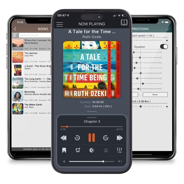 Download fo free audiobook A Tale for the Time Being by Ruth Ozeki and listen anywhere on your iOS devices in the ListenBook app.