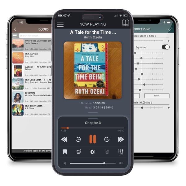 Download fo free audiobook A Tale for the Time Being by Ruth Ozeki and listen anywhere on your iOS devices in the ListenBook app.