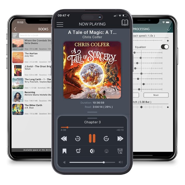 Download fo free audiobook A Tale of Magic: A Tale of Sorcery by Chris Colfer and listen anywhere on your iOS devices in the ListenBook app.