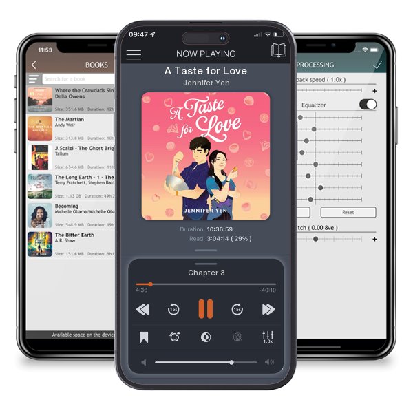 Download fo free audiobook A Taste for Love by Jennifer Yen and listen anywhere on your iOS devices in the ListenBook app.