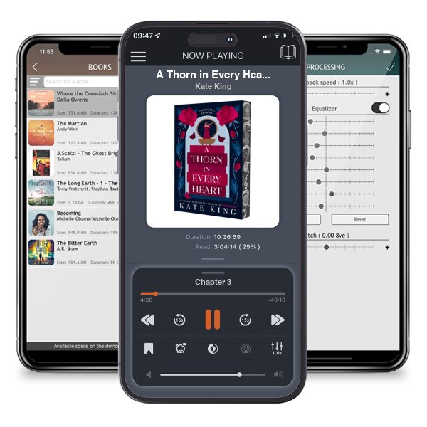 Download fo free audiobook A Thorn in Every Heart by Kate King and listen anywhere on your iOS devices in the ListenBook app.
