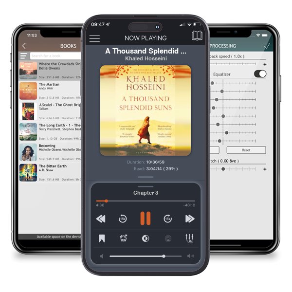 Download fo free audiobook A Thousand Splendid Suns by Khaled Hosseini and listen anywhere on your iOS devices in the ListenBook app.