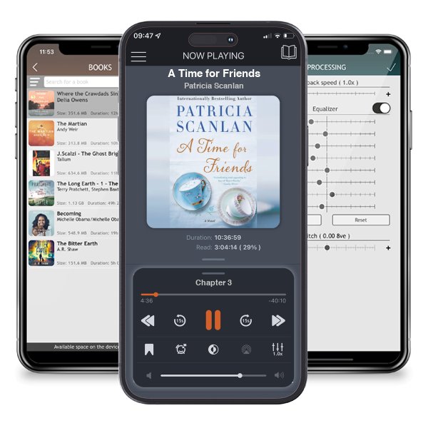 Download fo free audiobook A Time for Friends by Patricia Scanlan and listen anywhere on your iOS devices in the ListenBook app.