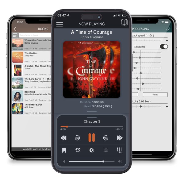Download fo free audiobook A Time of Courage by John Gwynne and listen anywhere on your iOS devices in the ListenBook app.
