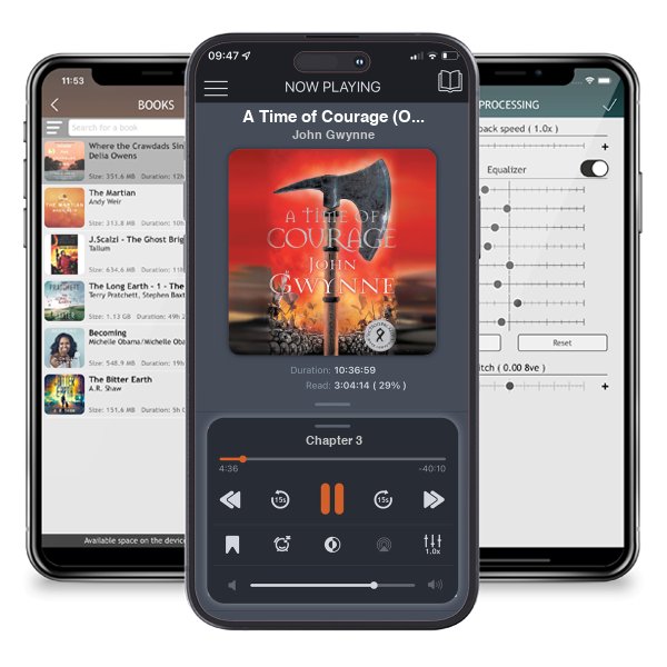 Download fo free audiobook A Time of Courage (Of Blood and Bone, #3) by John Gwynne and listen anywhere on your iOS devices in the ListenBook app.