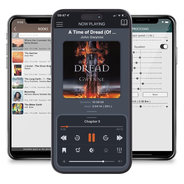 Download fo free audiobook A Time of Dread (Of Blood and Bone, #1) by John Gwynne and listen anywhere on your iOS devices in the ListenBook app.