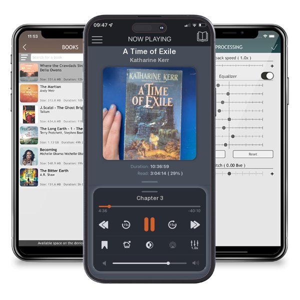 Download fo free audiobook A Time of Exile by Katharine Kerr and listen anywhere on your iOS devices in the ListenBook app.