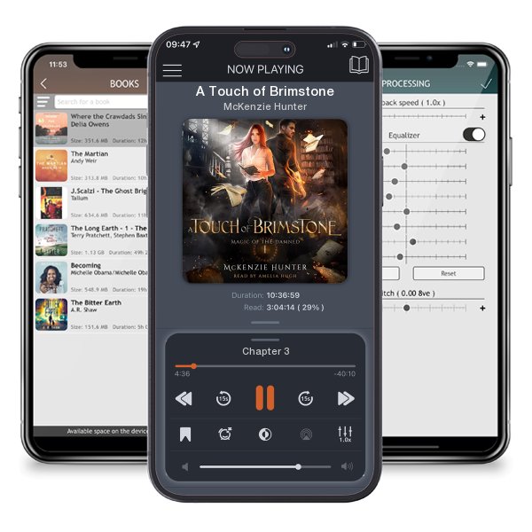 Download fo free audiobook A Touch of Brimstone by McKenzie Hunter and listen anywhere on your iOS devices in the ListenBook app.