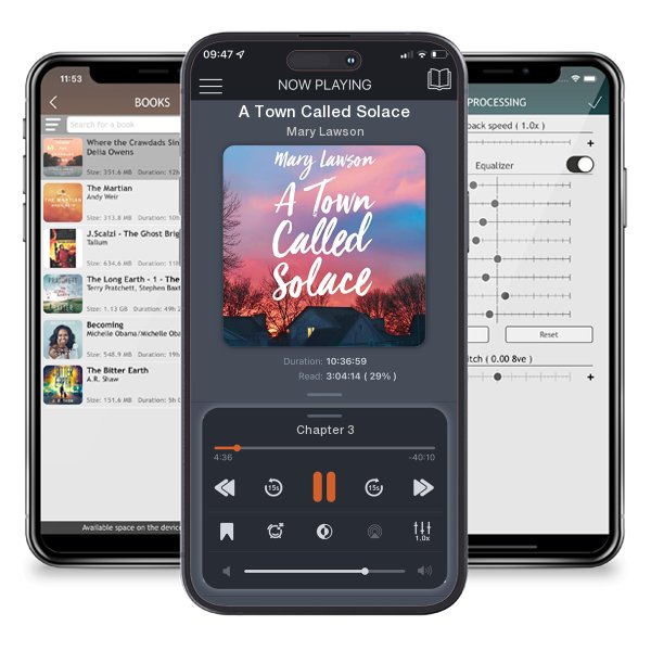 Download fo free audiobook A Town Called Solace by Mary Lawson and listen anywhere on your iOS devices in the ListenBook app.