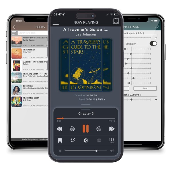 Download fo free audiobook A Traveler's Guide to the Stars by Les Johnson and listen anywhere on your iOS devices in the ListenBook app.