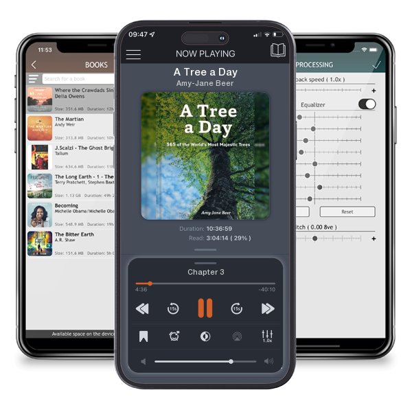 Download fo free audiobook A Tree a Day by Amy-Jane Beer and listen anywhere on your iOS devices in the ListenBook app.