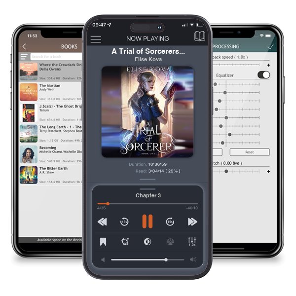 Download fo free audiobook A Trial of Sorcerers (A Trial of Sorcerers, #1) by Elise Kova and listen anywhere on your iOS devices in the ListenBook app.