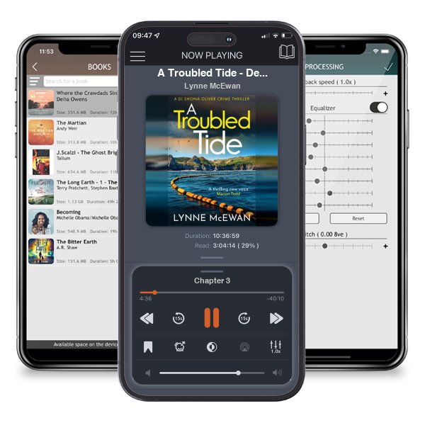 Download fo free audiobook A Troubled Tide - Detective Shona Oliver by Lynne McEwan and listen anywhere on your iOS devices in the ListenBook app.