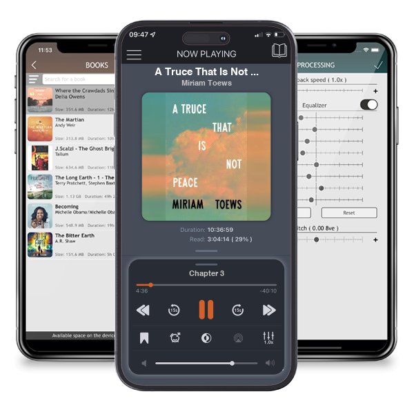 Download fo free audiobook A Truce That Is Not Peace by Miriam Toews and listen anywhere on your iOS devices in the ListenBook app.
