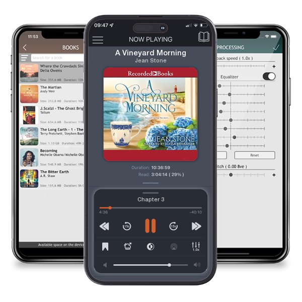 Download fo free audiobook A Vineyard Morning by Jean Stone and listen anywhere on your iOS devices in the ListenBook app.