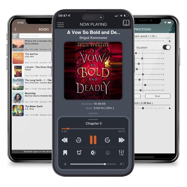 Download fo free audiobook A Vow So Bold and Deadly (Cursebreakers, #3) by Brigid Kemmerer and listen anywhere on your iOS devices in the ListenBook app.