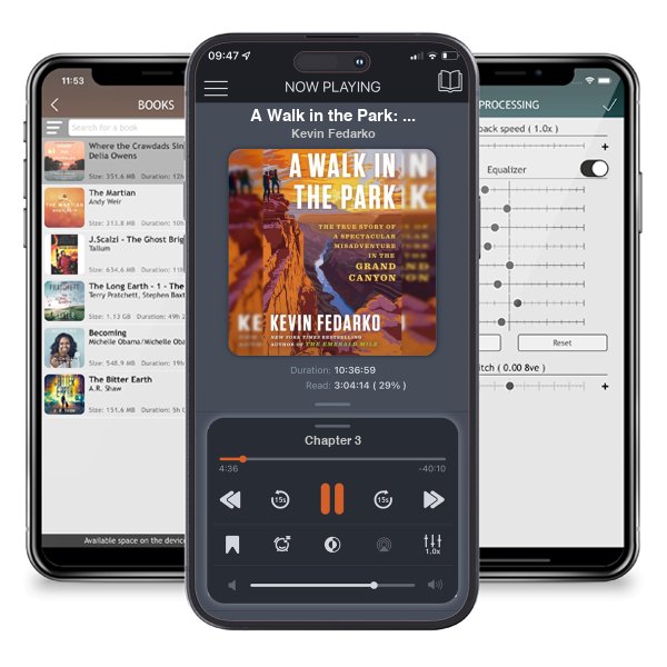 Download fo free audiobook A Walk in the Park: The True Story of a Spectacular... by Kevin Fedarko and listen anywhere on your iOS devices in the ListenBook app.