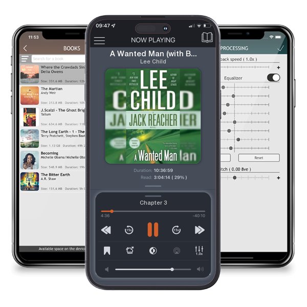 Download fo free audiobook A Wanted Man (with Bonus Short Story Not a Drill): A Jack... by Lee Child and listen anywhere on your iOS devices in the ListenBook app.