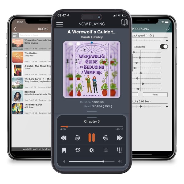 Download fo free audiobook A Werewolf's Guide to Seducing a Vampire by Sarah Hawley and listen anywhere on your iOS devices in the ListenBook app.