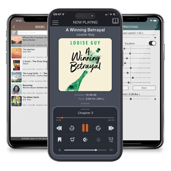 Download fo free audiobook A Winning Betrayal by Louise Guy and listen anywhere on your iOS devices in the ListenBook app.