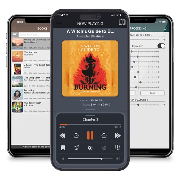 Download fo free audiobook A Witch's Guide to Burning by Aminder Dhaliwal and listen anywhere on your iOS devices in the ListenBook app.