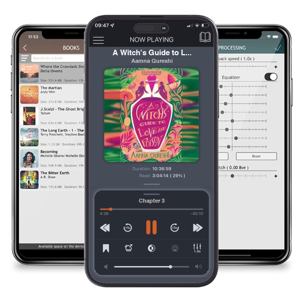 Download fo free audiobook A Witch's Guide to Love and Poison by Aamna Qureshi and listen anywhere on your iOS devices in the ListenBook app.