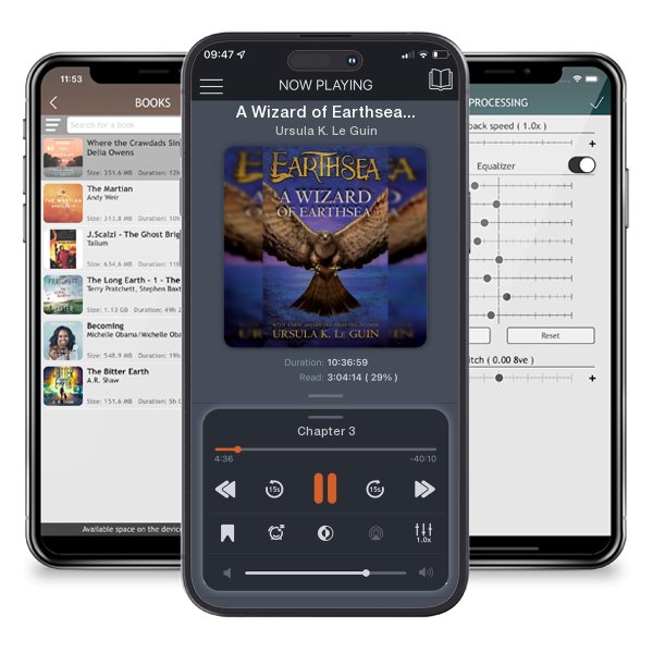 Download fo free audiobook A Wizard of Earthsea, 1 by Ursula K. Le Guin and listen anywhere on your iOS devices in the ListenBook app.