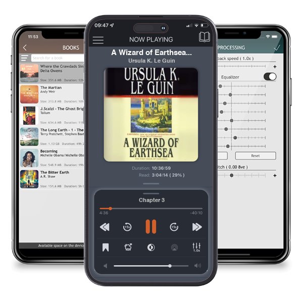 Download fo free audiobook A Wizard of Earthsea (Earthsea Cycle, #1) by Ursula K. Le Guin and listen anywhere on your iOS devices in the ListenBook app.