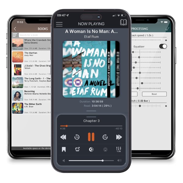 Download fo free audiobook A Woman Is No Man: A Read with Jenna Pick by Etaf Rum and listen anywhere on your iOS devices in the ListenBook app.