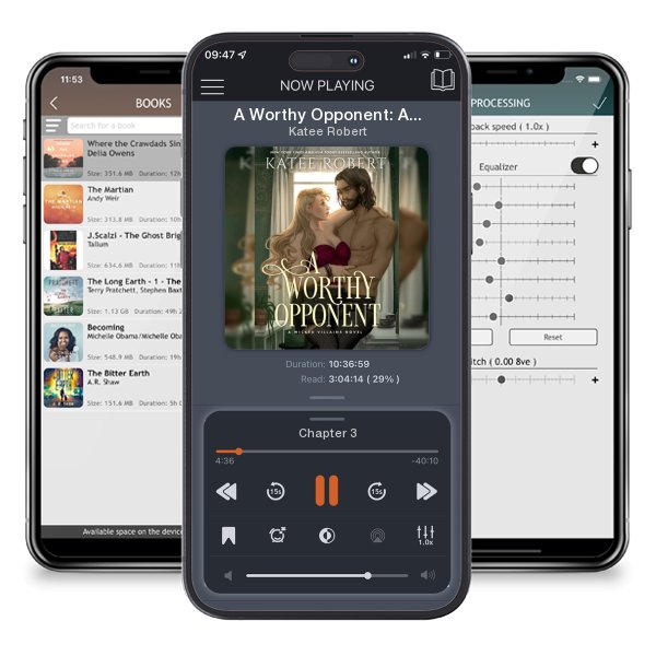 Download fo free audiobook A Worthy Opponent: A Dark Fairy Tale Romance by Katee Robert and listen anywhere on your iOS devices in the ListenBook app.