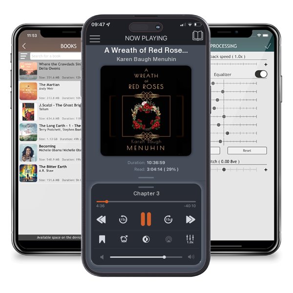 Download fo free audiobook A Wreath of Red Roses: Heathcliff Lennox Investigates by Karen Baugh Menuhin and listen anywhere on your iOS devices in the ListenBook app.