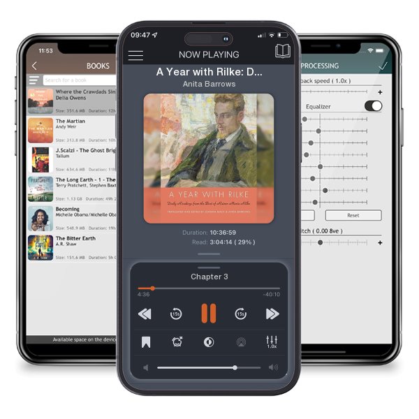 Download fo free audiobook A Year with Rilke: Daily Readings from the Best of Rainer Maria Rilke by Anita Barrows and listen anywhere on your iOS devices in the ListenBook app.