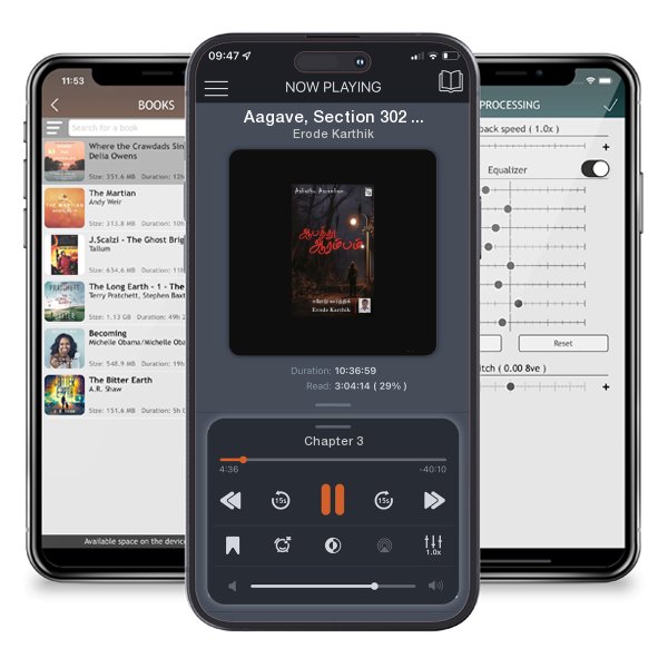 Download fo free audiobook Aagave, Section 302 Padi by Erode Karthik and listen anywhere on your iOS devices in the ListenBook app.