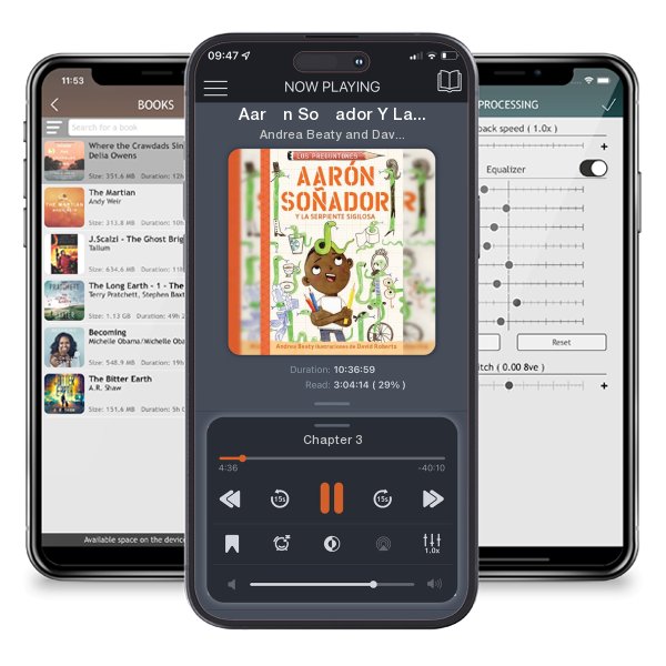 Download fo free audiobook Aarón Soñador Y La Serpiente Sigilosa / Aaron Slater and the... by Andrea Beaty and David Roberts and listen anywhere on your iOS devices in the ListenBook app.