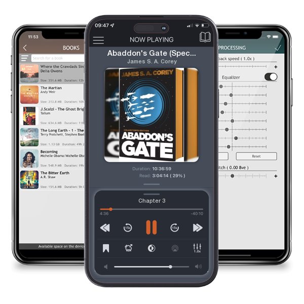Download fo free audiobook Abaddon's Gate (Special) by James S. A. Corey and listen anywhere on your iOS devices in the ListenBook app.