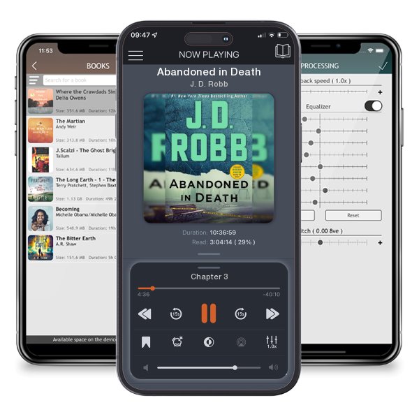 Download fo free audiobook Abandoned in Death by J. D. Robb and listen anywhere on your iOS devices in the ListenBook app.