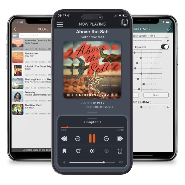 Download fo free audiobook Above the Salt by Katherine Vaz and listen anywhere on your iOS devices in the ListenBook app.