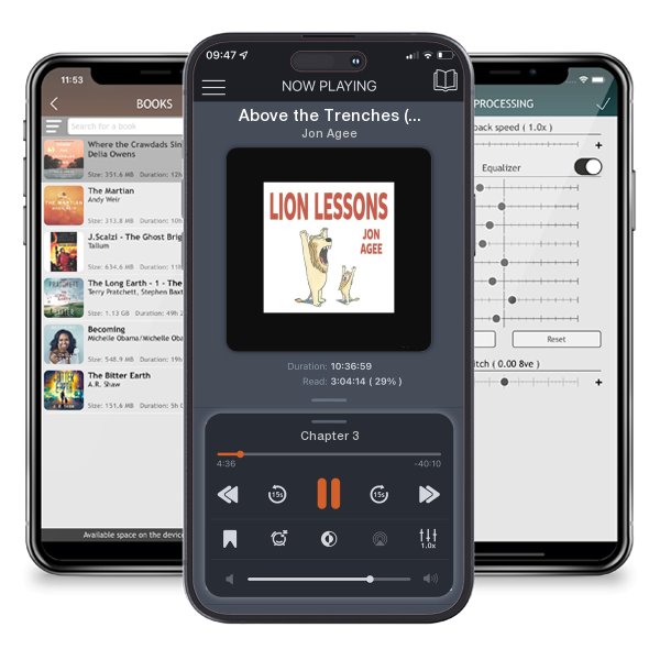 Download fo free audiobook Above the Trenches (Nathan Hale's Hazardous Tales #12) by Jon Agee and listen anywhere on your iOS devices in the ListenBook app.