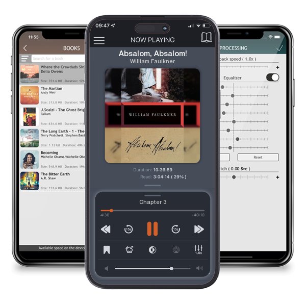Download fo free audiobook Absalom, Absalom! by William Faulkner and listen anywhere on your iOS devices in the ListenBook app.