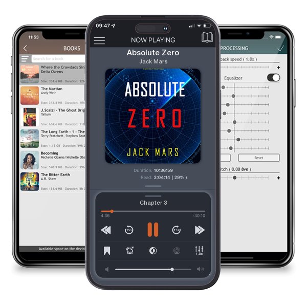 Download fo free audiobook Absolute Zero by Jack Mars and listen anywhere on your iOS devices in the ListenBook app.