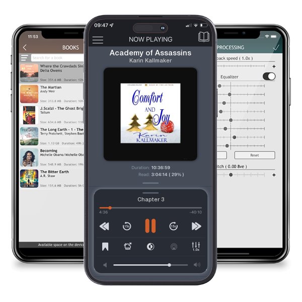 Download fo free audiobook Academy of Assassins by Karin Kallmaker and listen anywhere on your iOS devices in the ListenBook app.
