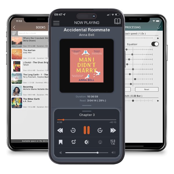 Download fo free audiobook Accidental Roommate by Anna Bell and listen anywhere on your iOS devices in the ListenBook app.
