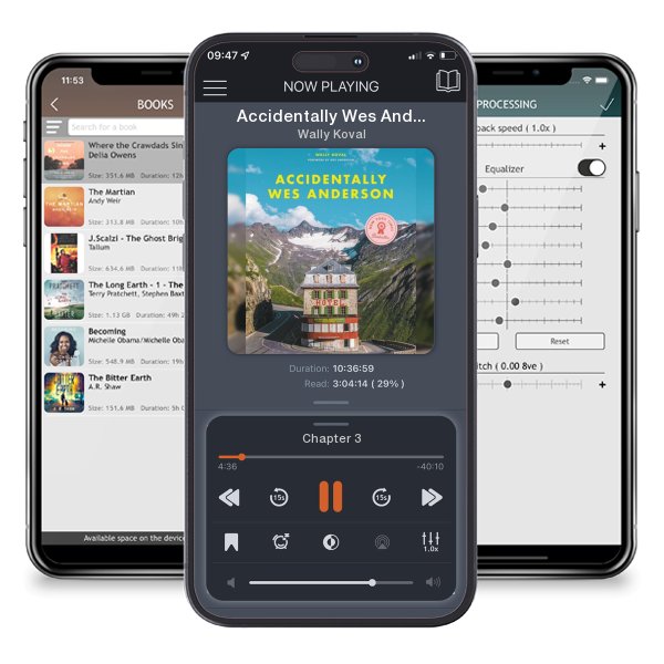 Download fo free audiobook Accidentally Wes Anderson by Wally Koval and listen anywhere on your iOS devices in the ListenBook app.